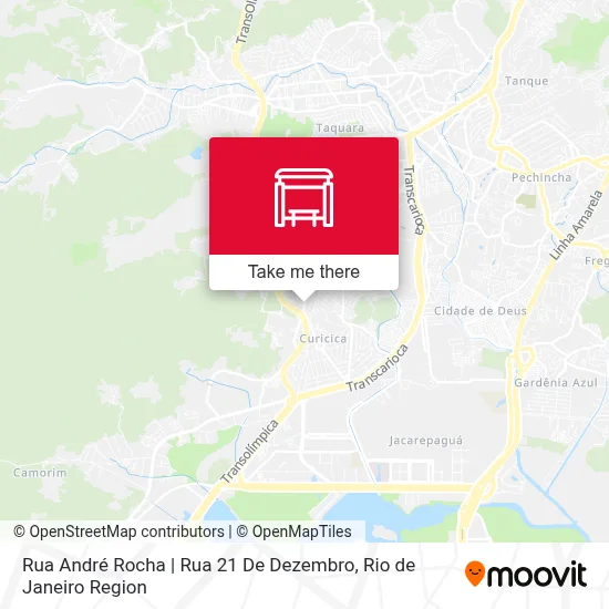 Rua André Rocha | Rua 21 De Dezembro map