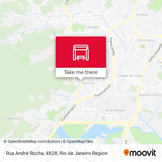 Mapa Rua André Rocha, 4828