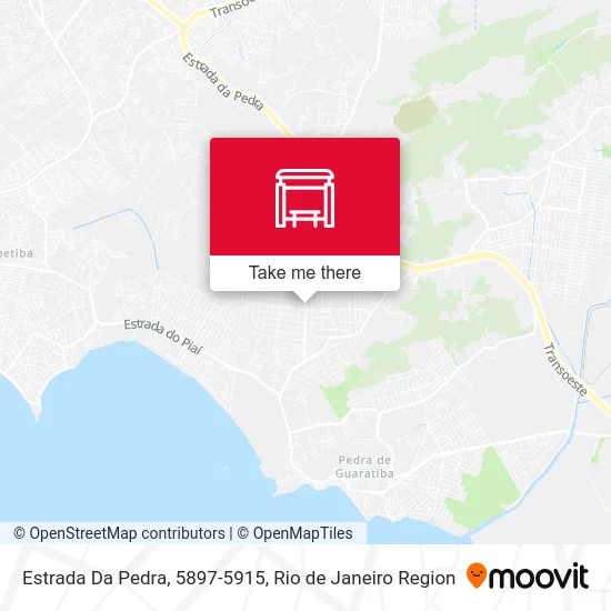 Estrada Da Pedra, 5897-5915 map