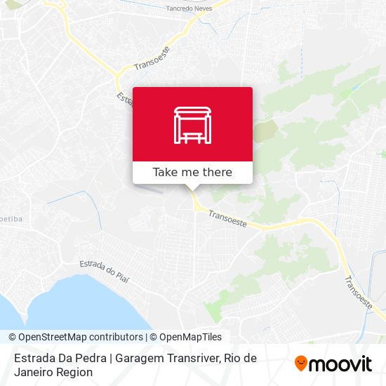 Mapa Estrada Da Pedra | Garagem Transriver