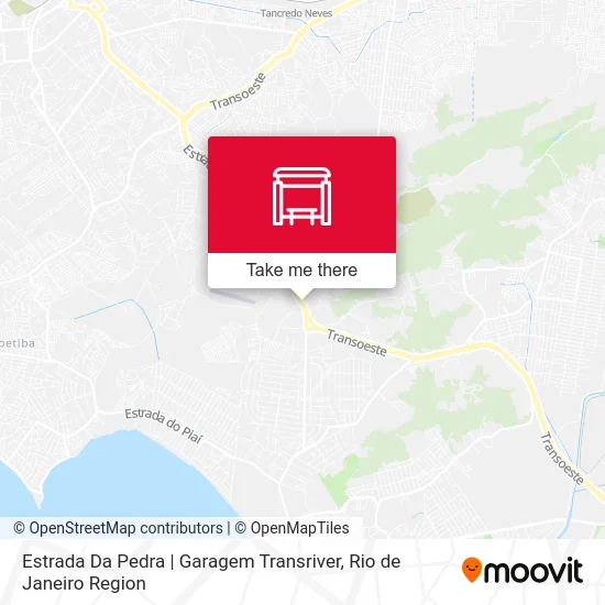 Estrada Da Pedra | Garagem Transriver map