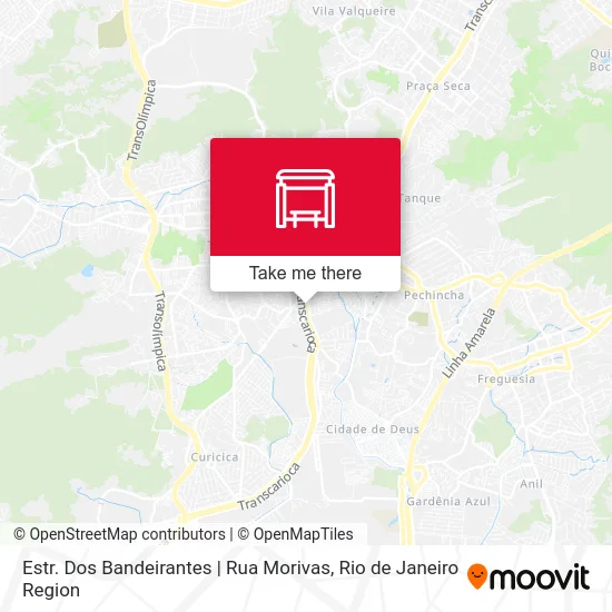 Estr. Dos Bandeirantes | Rua Morivas map