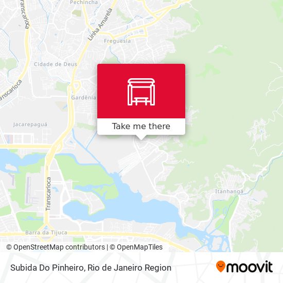 Subida Do Pinheiro map