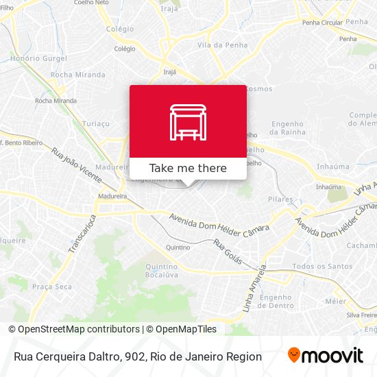 Rua Cerqueira Daltro, 902 map