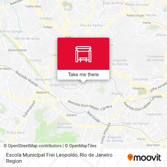 Escola Municipal Frei Leopoldo map