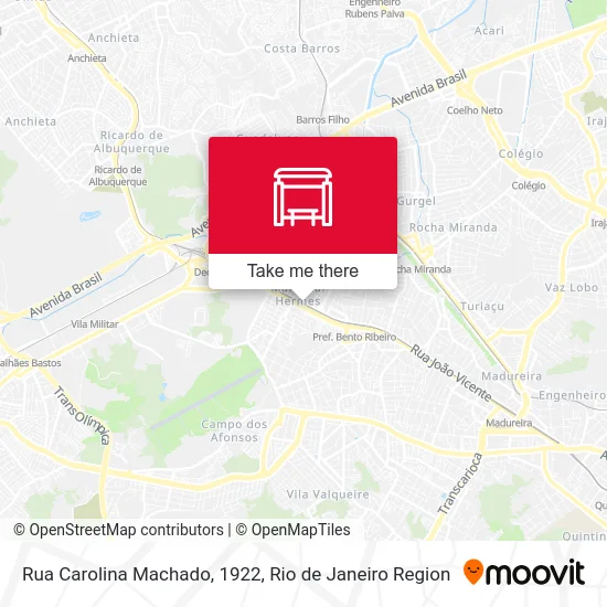 Rua Carolina Machado, 1922 map