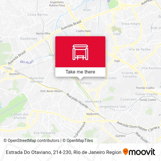 Estrada Do Otaviano, 214-230 map