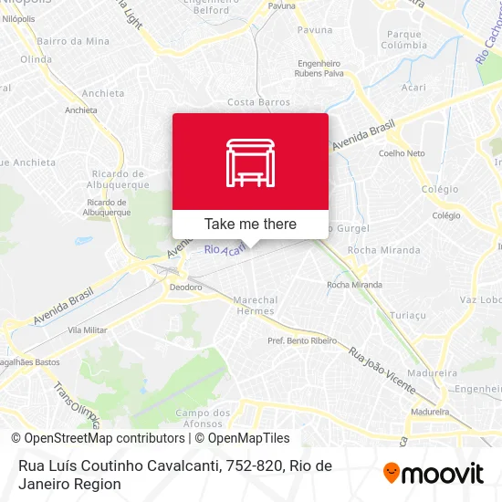 Rua Luís Coutinho Cavalcanti, 752-820 map