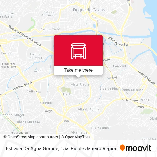 Estrada Da Água Grande, 15a map