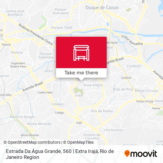 Estrada Da Água Grande, 560 | Extra Irajá map