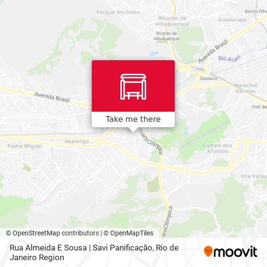 Rua Almeida E Sousa | Savi Panificação map