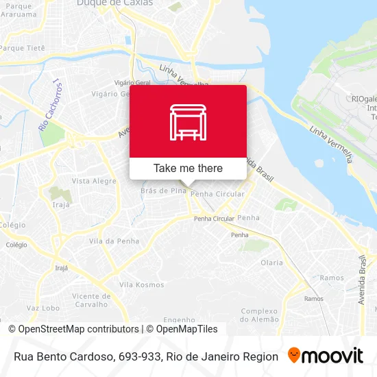 Rua Bento Cardoso, 693-933 map