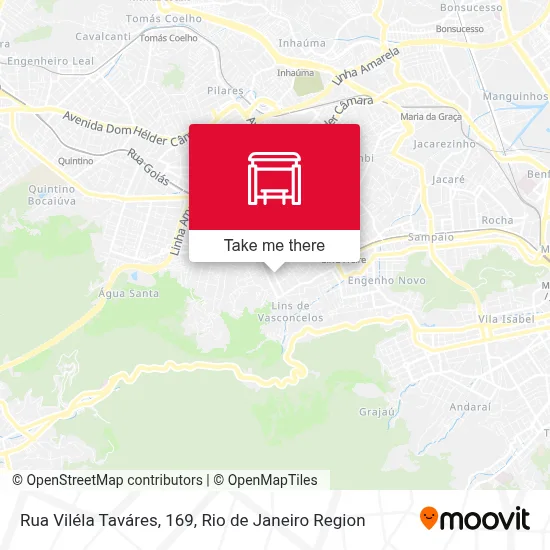 Rua Viléla Taváres, 169 map