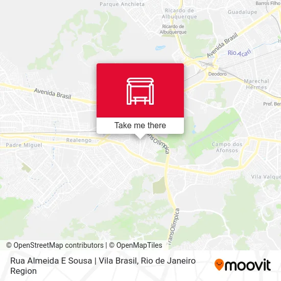 Rua Almeida E Sousa | Vila Brasil map