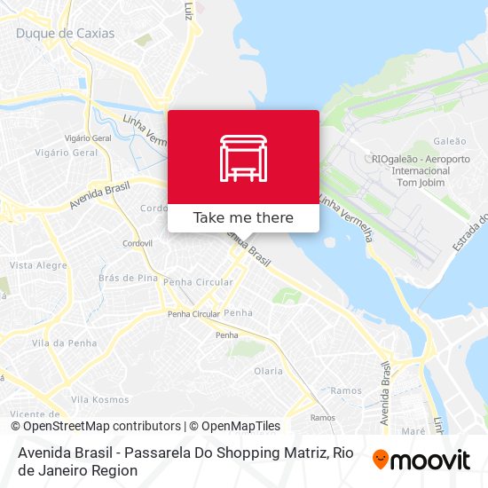 Mapa Avenida Brasil - Passarela Do Shopping Matriz