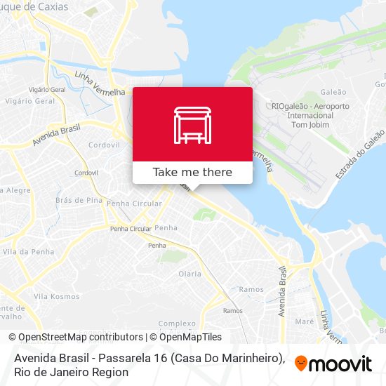Avenida Brasil - Passarela 16 (Casa Do Marinheiro) map