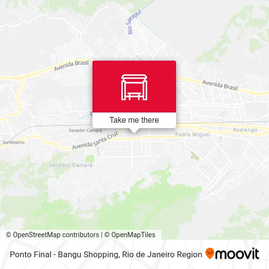 Ponto Final - Bangu Shopping map