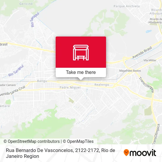 Rua Bernardo De Vasconcelos, 2122-2172 map