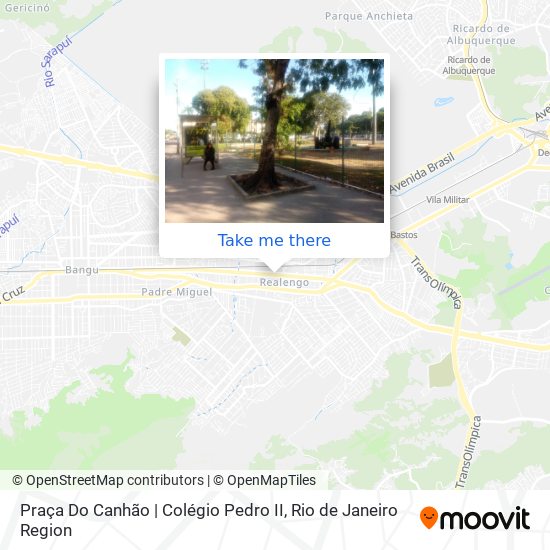 Mapa Praça Do Canhão | Colégio Pedro II