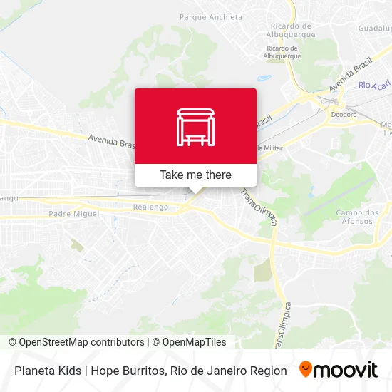 Planeta Kids | Hope Burritos map