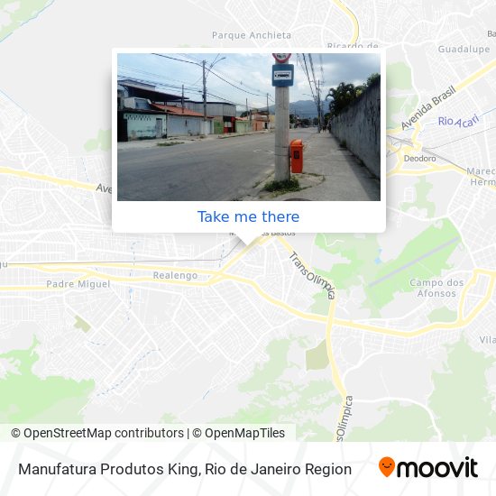 Manufatura Produtos King map