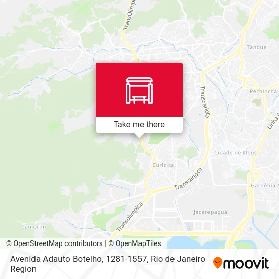 Avenida Adauto Botelho, 1281-1557 map
