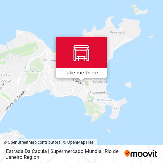 Estrada Da Cacuia | Supermercado Mundial map