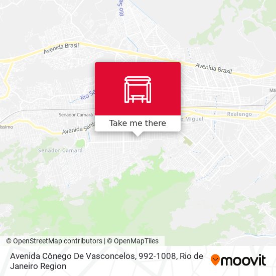 Avenida Cônego De Vasconcelos, 992-1008 map