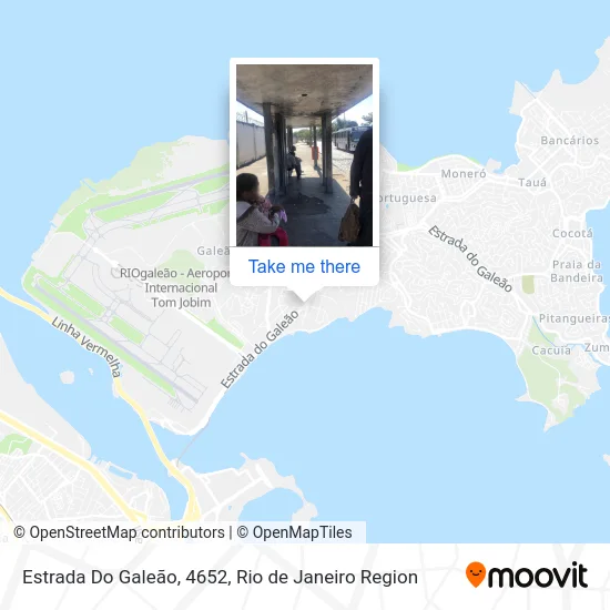 Estrada Do Galeão, 4652 map