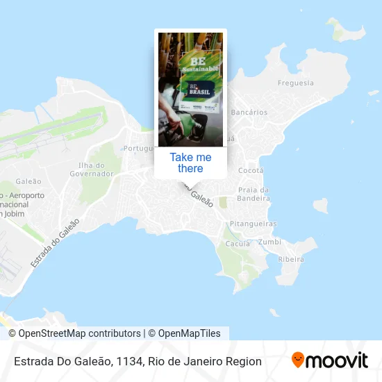 Estrada Do Galeão, 1134 map