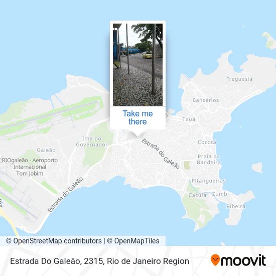 Estrada Do Galeão, 2315 map