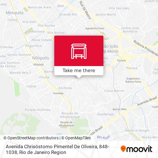 Avenida Chrisóstomo Pimentel De Oliveira, 848-1038 map