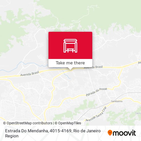 Mapa Estrada Do Mendanha, 4015-4169