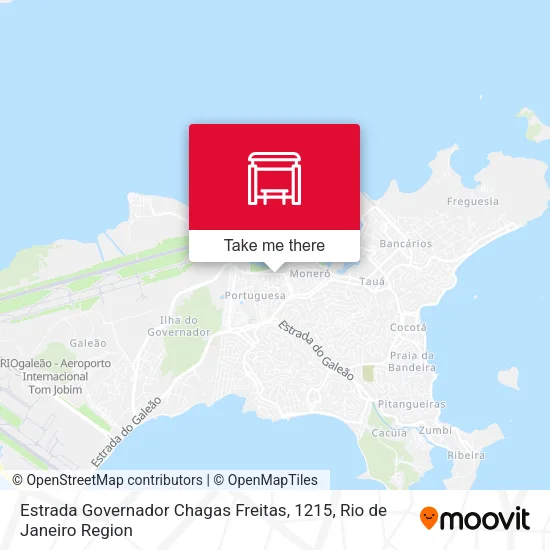 Estrada Governador Chagas Freitas, 1215 map