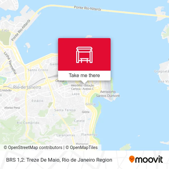 BRS 1,2: Treze De Maio map