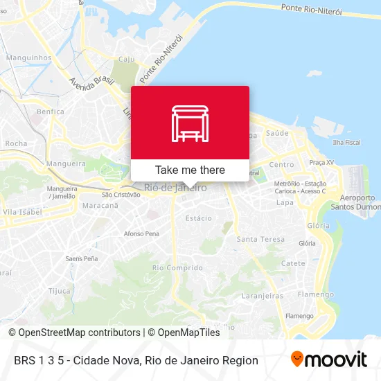 BRS 1 3 5 - Cidade Nova map