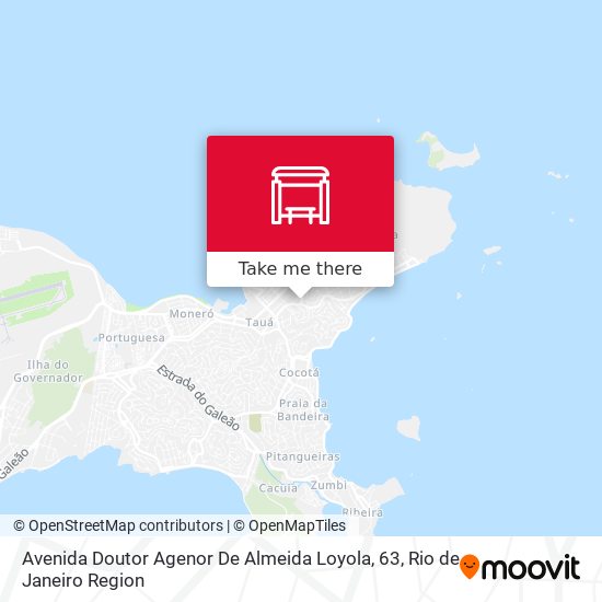 Mapa Avenida Doutor Agenor De Almeida Loyola, 63