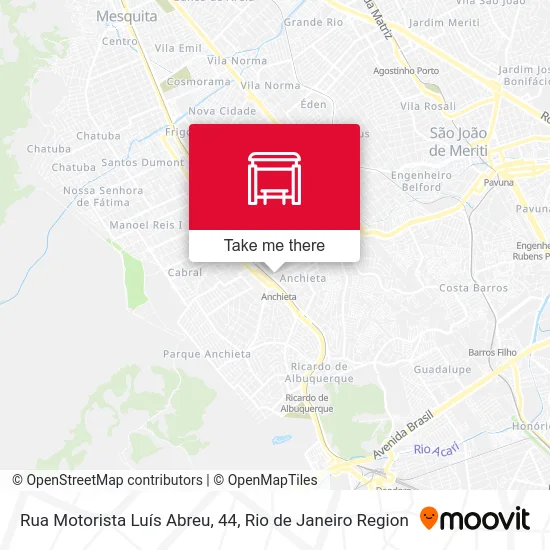 Rua Motorista Luís Abreu, 44 map
