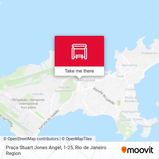 Praça Stuart Jones Angel, 1-25 map