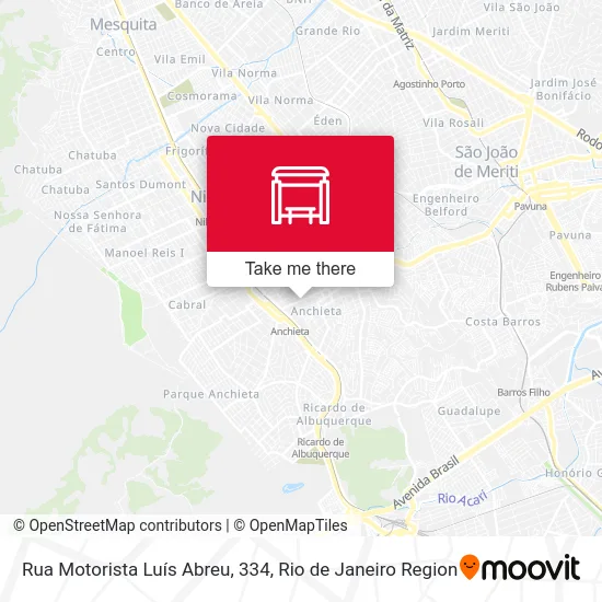Rua Motorista Luís Abreu, 334 map