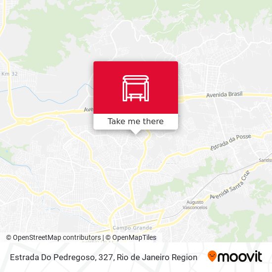 Estrada Do Pedregoso, 327 map