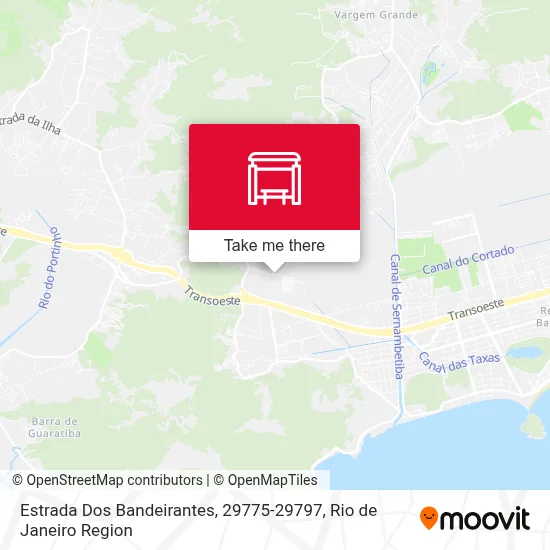 Estrada Dos Bandeirantes, 29775-29797 map