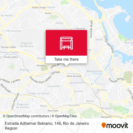 Estrada Adhemar Bebiano, 146 map