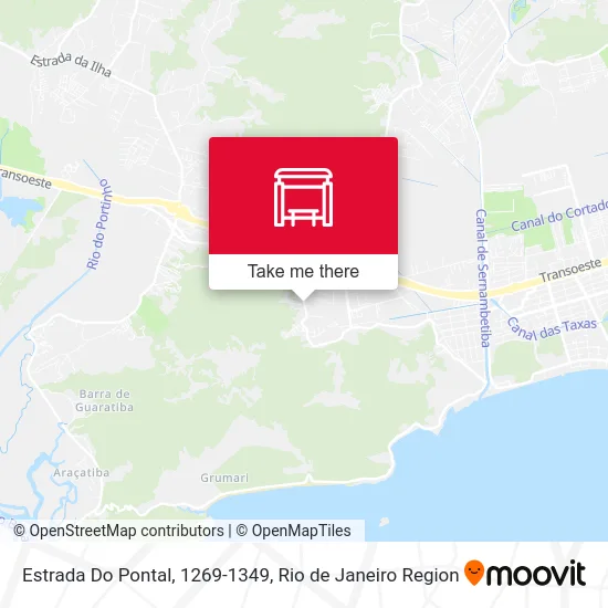 Estrada Do Pontal, 1269-1349 map