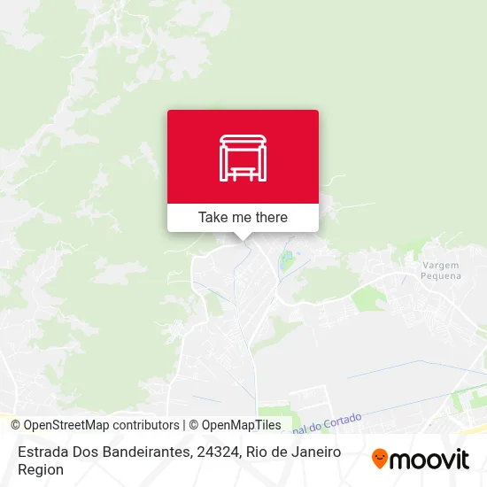 Estrada Dos Bandeirantes, 24324 map