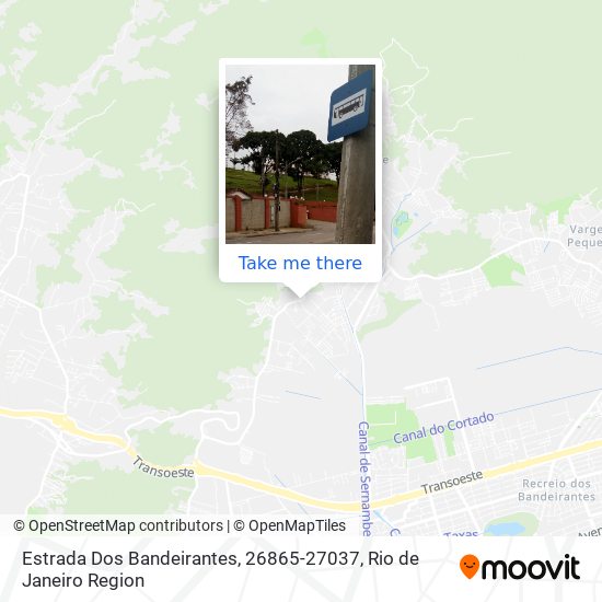 Estrada Dos Bandeirantes, 26865-27037 map
