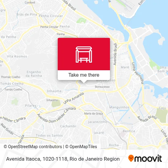 Avenida Itaoca, 1020-1118 map