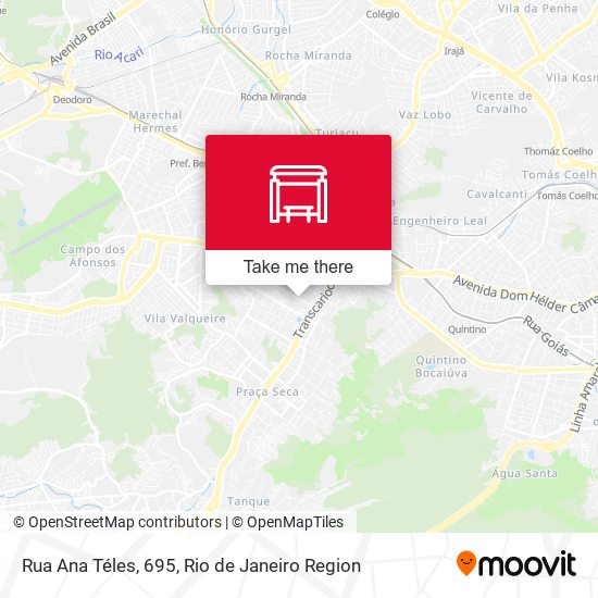 Rua Ana Téles, 695 map