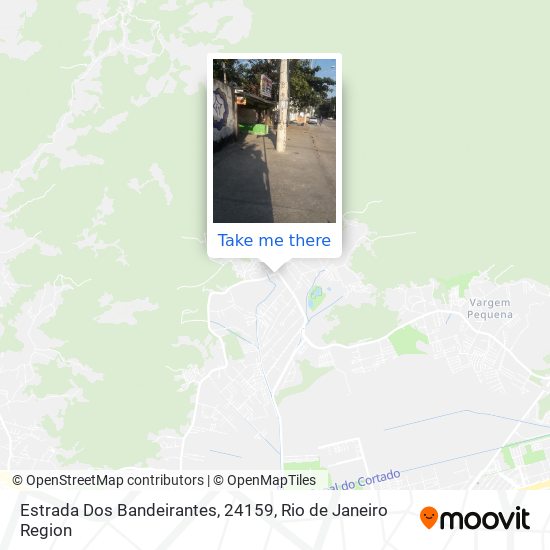 Estrada Dos Bandeirantes, 24159 map