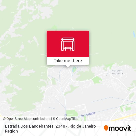 Estrada Dos Bandeirantes, 23487 map